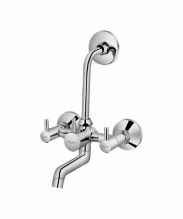 MF - 812 Wall Mixer With Bend For Arrangement of Overhead Shower